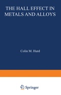 Cover: The Hall Effect in Metals and Alloys - Springer