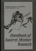 Cover: Handbook of Squirrel Monkey Research - Springer