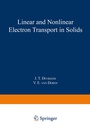 Cover: Linear and Nonlinear Electron Transport in Solids - Springer