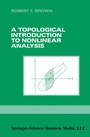Cover: A Topological Introduction to Nonlinear Analysis - Birkhäuser