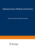 Cover: Quantum Science Methods and Structure - Springer