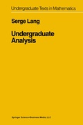 Cover: Undergraduate Analysis - Springer