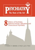 Cover: Psychiatry The State of the Art - Springer