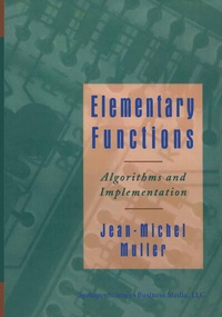 Abbildung von: Elementary Functions: - Birkhäuser