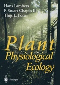 Cover: Plant Physiological Ecology - Springer