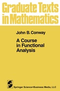 Cover: A Course in Functional Analysis - Springer