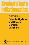 Cover: Banach Algebras and Several Complex Variables - Springer