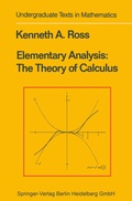 Cover: Elementary Analysis - Springer