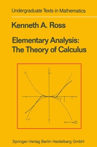 Enlarge image Cover: Elementary Analysis - Springer