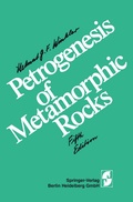 Cover: Petrogenesis of Metamorphic Rocks - Springer