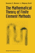 Cover: The Mathematical Theory of Finite Element Methods - Springer