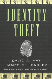 Enlarge image Cover: Identity Theft - Peter Lang Verlag