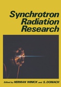 Cover: Synchrotron Radiation Research - Springer