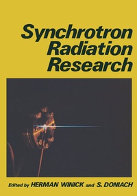 Enlarge image Cover: Synchrotron Radiation Research - Springer