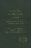 Cover: God's Word for Our World, Vol. 1 - Continuum Publishing Corporation