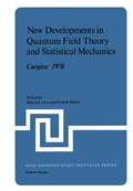 Cover: New Developments in Quantum Field Theory and Statistical Mechanics Carg&egrave;se 1976 - Springer