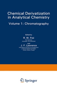 Abbildung von: Chemical Derivatization in Analytical Chemistry - Springer