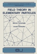 Cover: Field Theory in Elementary Particles - Springer