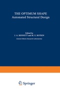 Cover: The Optimum Shape - Springer