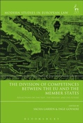 Cover: The Division of Competences between the EU and the Member States - Hart Publishing
