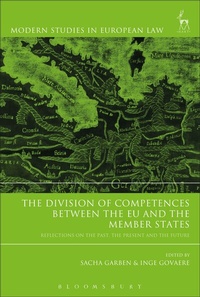 Enlarge image Cover: The Division of Competences between the EU and the Member States - Hart Publishing