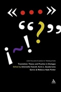 Cover: Translation: Theory and Practice in Dialogue - Continuum Publishing Corporation