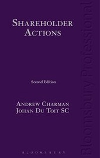 Enlarge image Cover: Shareholder Actions - Bloomsbury Professional