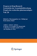 Cover: Progress in Drug Research / Fortschritte der Arzneimittelforschung / Progr&egrave;s des recherches pharmaceutiques - Birkh&auml;user