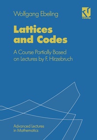 Enlarge image Cover: Lattices and Codes - Vieweg+Teubner Verlag