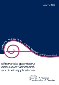 Abbildung von: Differential Geometry, Calculus of Variations, and Their Applications - CRC Press