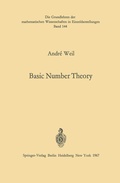 Cover: Basic Number Theory - Springer