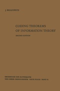 Cover: Coding Theorems of Information Theory - Springer