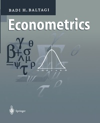Enlarge image Cover: Econometrics - Springer