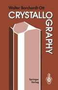 Cover: Crystallography - Springer