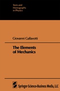 Cover: The Elements of Mechanics - Springer