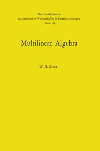 Abbildung von: Multilinear Algebra - Springer
