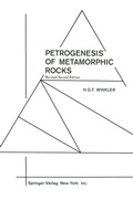 Cover: Petrogenesis of Metamorphic Rocks - Springer
