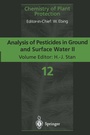 Cover: Analysis of Pesticides in Ground and Surface Water II - Springer