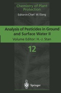 Cover: Analysis of Pesticides in Ground and Surface Water II - Springer