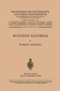 Abbildung von: Boolean Algebras - Springer