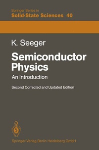 Enlarge image Cover: Semiconductor Physics - Springer