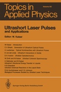 Cover: Ultrashort Laser Pulses and Applications - Springer