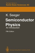 Cover: Semiconductor Physics - Springer