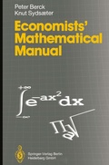 Cover: Economists' Mathematical Manual - Springer