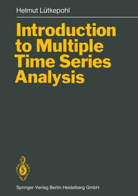 Enlarge image Cover: Introduction to Multiple Time Series Analysis - Springer