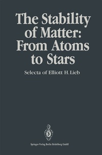 Enlarge image Cover: The Stability of Matter: From Atoms to Stars - Springer