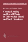 Cover: Contact Loading and Local Effects in Thin-walled Plated and Shell Structures - Springer
