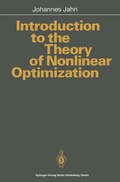 Cover: Introduction to the Theory of Nonlinear Optimization - Springer