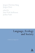 Cover: Language, Ecology and Society - Continuum Publishing Corporation