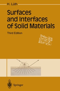 Enlarge image Cover: Surfaces and Interfaces of Solid Materials - Springer